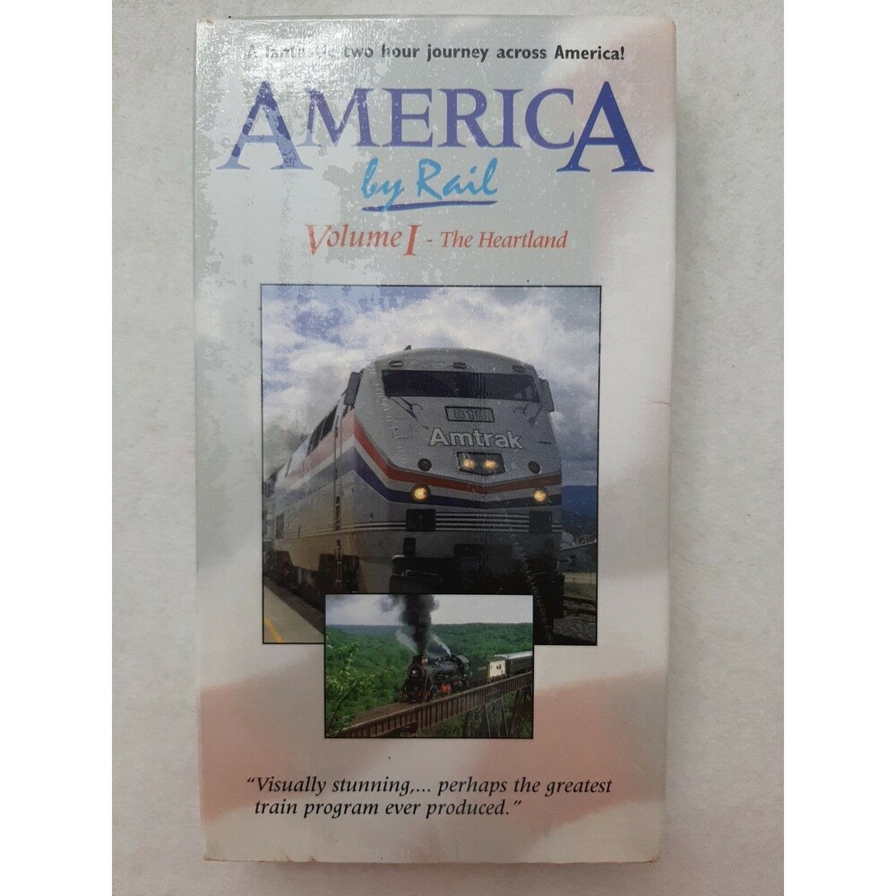 America by Rail Volume I (1994 The Heartland) VHS